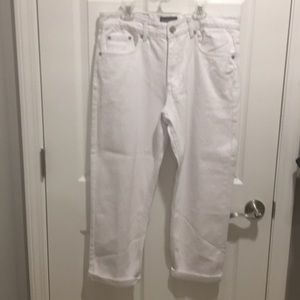 BooHoo Man Loose Fit Skater White Demin Jeans 32R